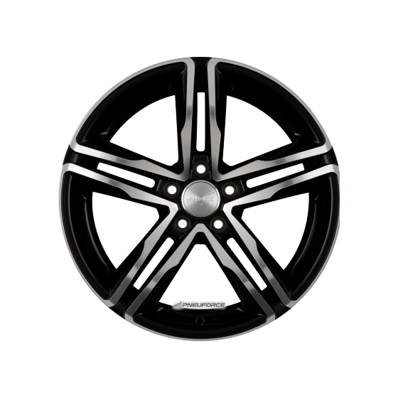 2DRV BY WHEELWORLD - WH11 SCHWARZ HOCHGLANZPOLIERT 7,5X17 LK:5/112 ET:45 ML:66,6